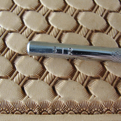 Vintage Craftool Co. #312 5-Seed Border Stamp | Pro Leather Carvers