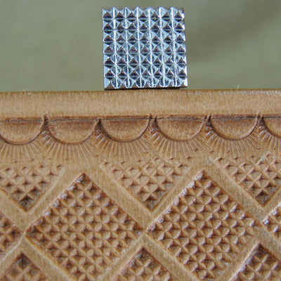 Vintage Craftool Co. #605 Geometric Stamp | Pro Leather Carvers