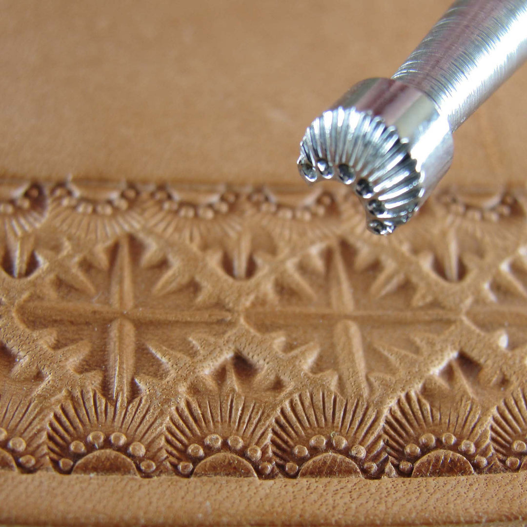 Vintage Craftool Co. #309 6-Seed Border Stamp | Pro Leather Carvers
