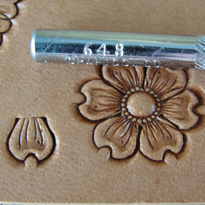 Vintage Craftool Co. #648 Flower Petal Stamp | Pro Leather Carvers