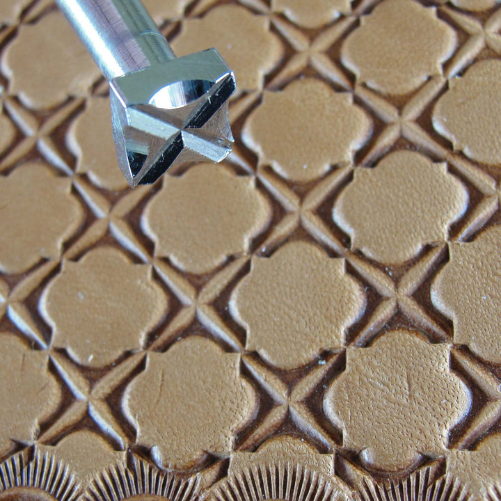 Vintage Craftool Co. #542 Geometric Stamp | Pro Leather Carvers