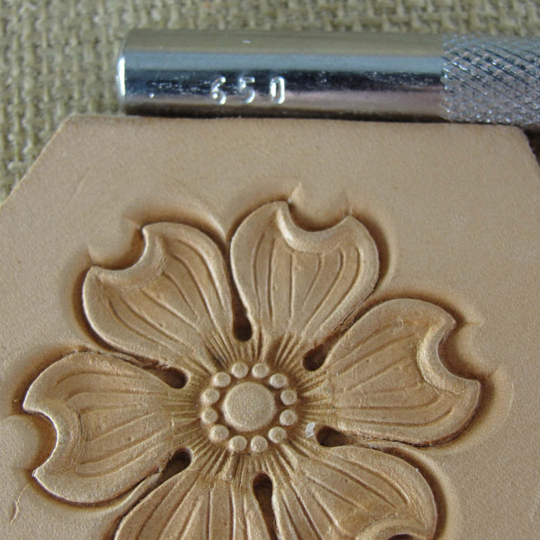 Vintage Craftool Co. #650 Flower Petal Stamp | Pro Leather Carvers