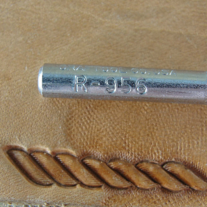 Vintage Craftool #R956 Rope Border Stamp | Pro Leather Carvers