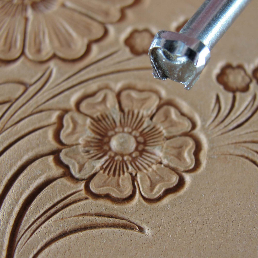 Vintage Craftool Co. #657 Flower Petal Stamp | Pro Leather Carvers