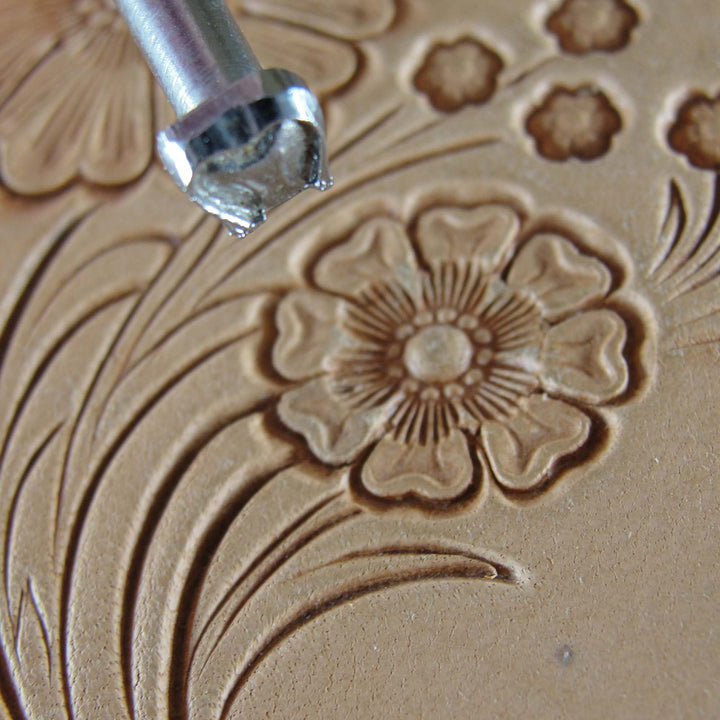 Vintage Craftool Co. #657 Flower Petal Stamp | Pro Leather Carvers
