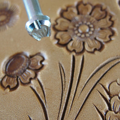Vintage Craftool Co. #647 Flower Petal Stamp | Pro Leather Carvers