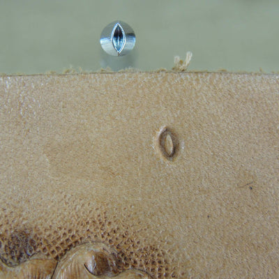 Vintage Craftool Co. #628 XSm Oval Seeder Stamp | Pro Leather Carvers