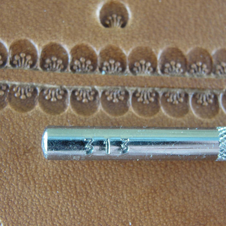 Vintage Craftool Co. #313 5-Seed Border Stamp | Pro Leather Carvers