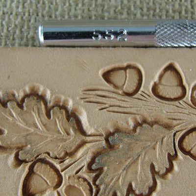 Vintage Craftool Co. #552 Small Acorn Stamp | Pro Leather Carvers