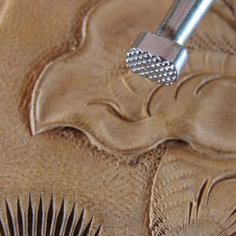 Vintage Craftool Co 885 Matting Background Stamp | Pro Leather Carvers