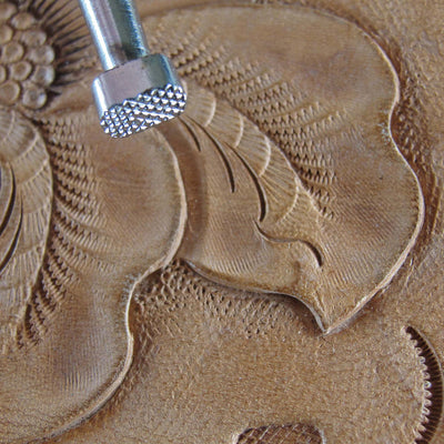 Vintage Craftool Co 885 Matting Background Stamp | Pro Leather Carvers