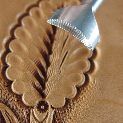 Vintage Craftool 707 Shell Veiner Leather Stamp | Pro Leather Carvers