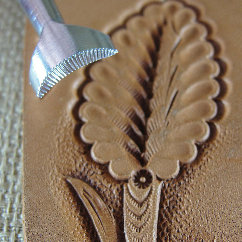 Vintage Craftool 707 Shell Veiner Leather Stamp | Pro Leather Carvers