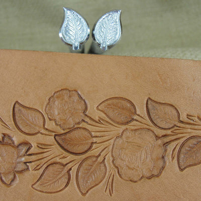 Vintage Craftool Co - #953/954 Leaf Stamp Set | Pro Leather Carvers