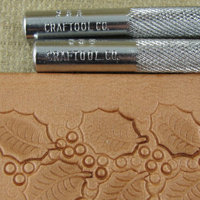 Vintage Craftool Co - #555/556 Leaf Stamp Set | Pro Leather Carvers