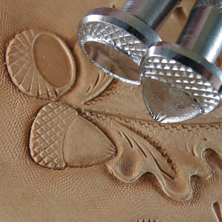 Vintage Craftool Co - #554/562 Acorn Stamp Set | Pro Leather Carvers