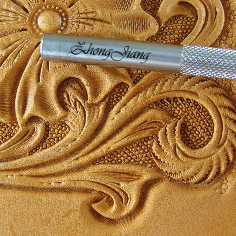 Scalloped Veiner Stamping Tool - Stainless Steel | Pro Leather Carvers