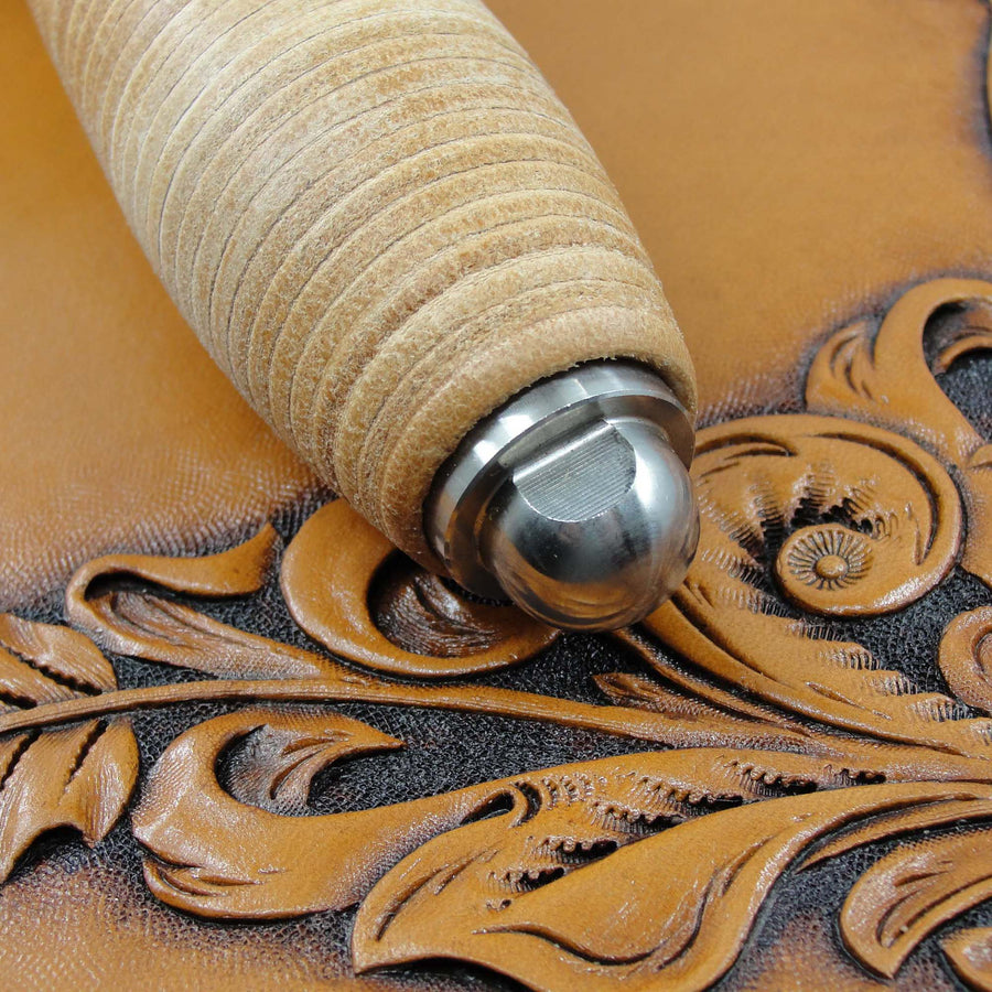Leather Tooling Maul, Tapered Nylon Head Pro Leather Carvers