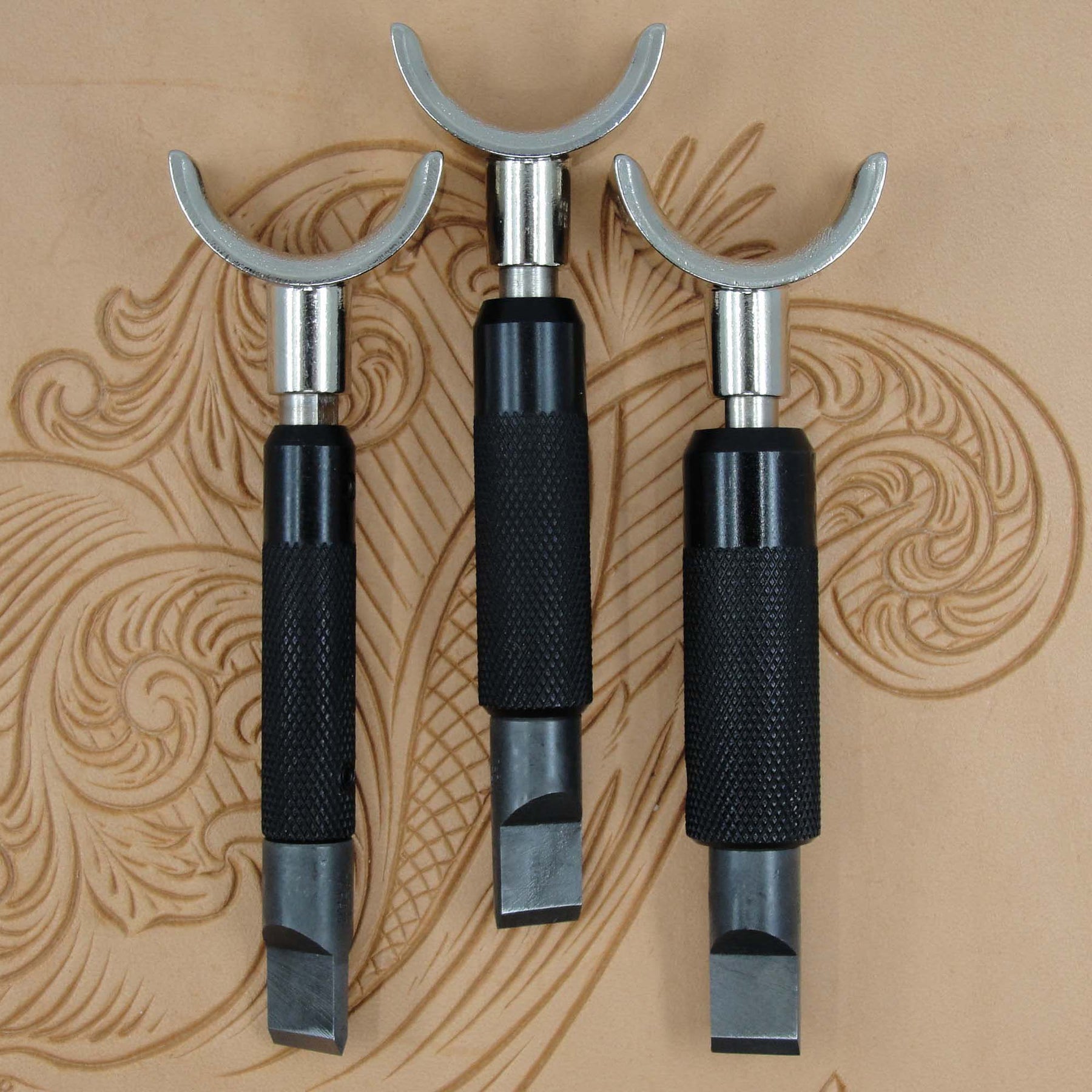 Premium Swivel Knife for Leathercraft, Double Bearing, Leather Carving  Tool, Zhong Jiang Leathercraft Tool