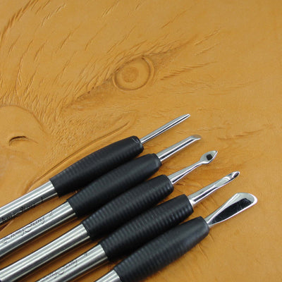 Complete Pro Modeling Tool Set, Stainless Steel | Pro Leather Carvers