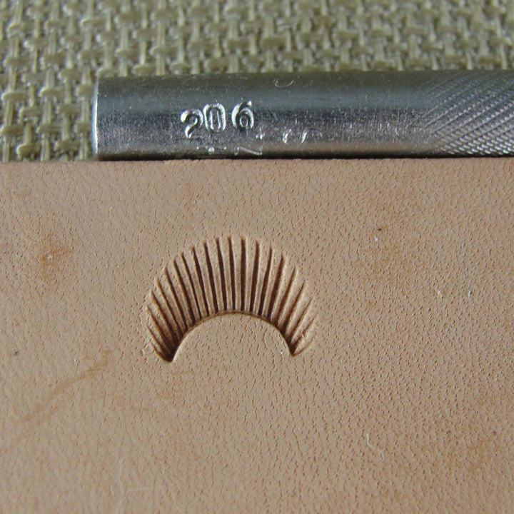 Vintage Ray Hackbarth #206 Camouflage Stamp | Pro Leather Carvers