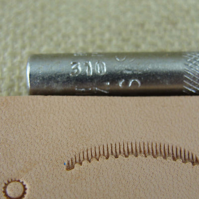 Vintage Ray Hackbarth #310 Scalloped Veiner Stamp | Pro Leather Carvers