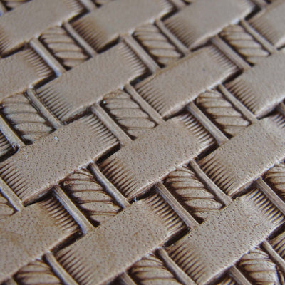 Vintage Leather Tool - Rope Basket Weave Stamp | Pro Leather Carvers