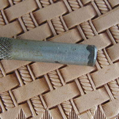 Vintage Leather Tool - Rope Basket Weave Stamp | Pro Leather Carvers