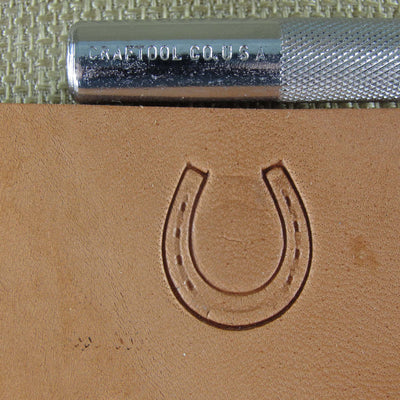 Vintage Craftool Co. USA #Z460 Horseshoe Stamp | Pro Leather Carvers