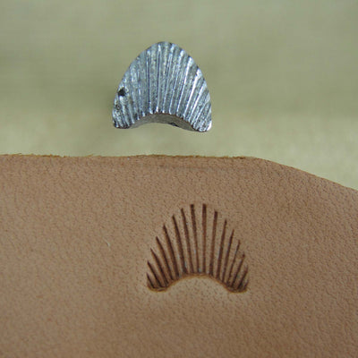Vintage RBS #772 Pointed Camouflage Leather Stamp | Pro Leather Carvers
