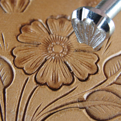 Vintage Craftool Co. #654 Flower Petal Stamp | Pro Leather Carvers