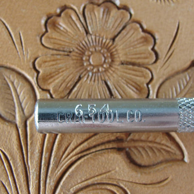 Vintage Craftool Co. #654 Flower Petal Stamp | Pro Leather Carvers