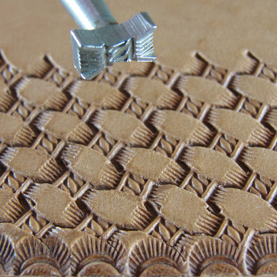 Vintage Craftool Co. #512 Basket Weave Stamp | Pro Leather Carvers