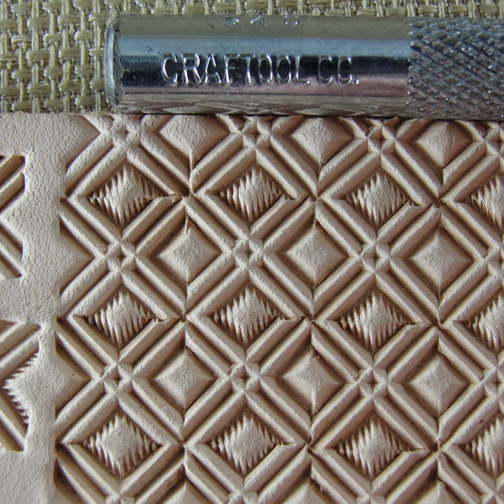 Vintage Craftool Co. #540 Geometric Stamp | Pro Leather Carvers