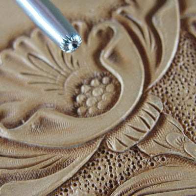 Vintage Craftool Co. #723 Lined Seeder Stamp | Pro Leather Carvers