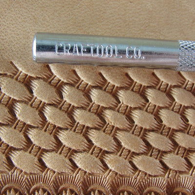 Vintage Craftool Co. #499 XSm Basket Weave Stamp | Pro Leather Carvers