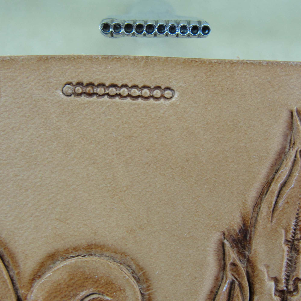 Vintage Craftool Co. #110 Bar Grounder Stamp | Pro Leather Carvers