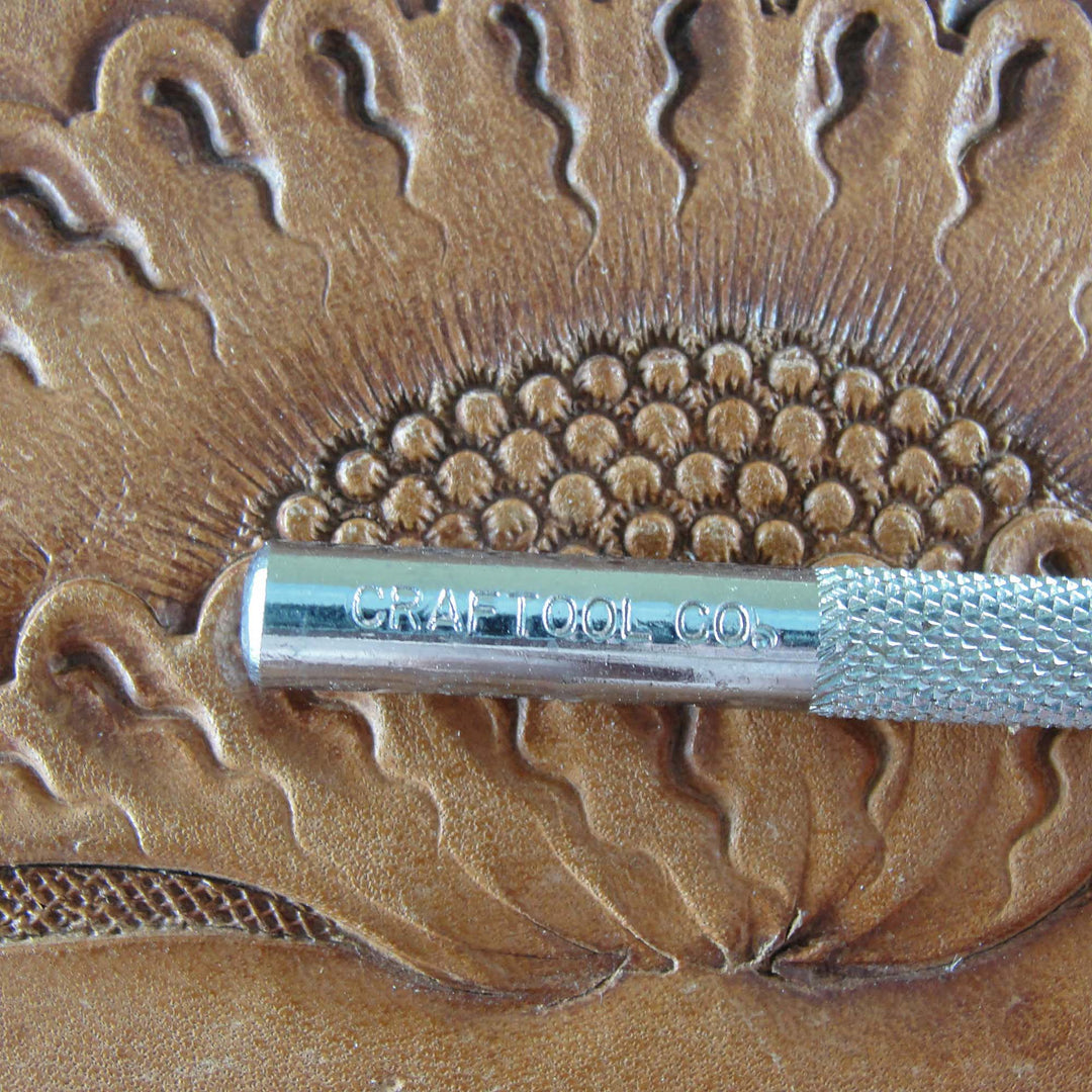 Vintage Craftool Co. #822 Center Shader Stamp | Pro Leather Carvers