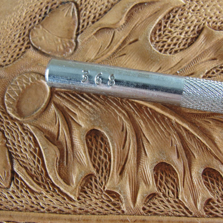 Vintage Craftool Co. #368 Thumb Print Stamp | Pro Leather Carvers