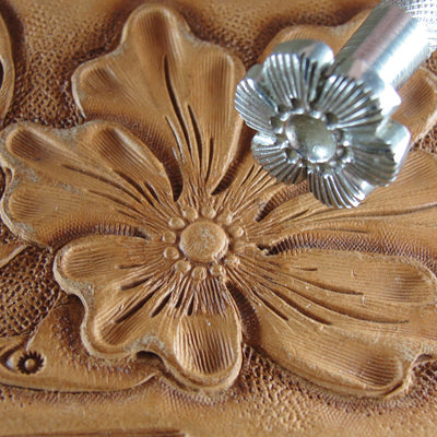 Vintage Craftool Co. #816 Flower Center Stamp | Pro Leather Carvers