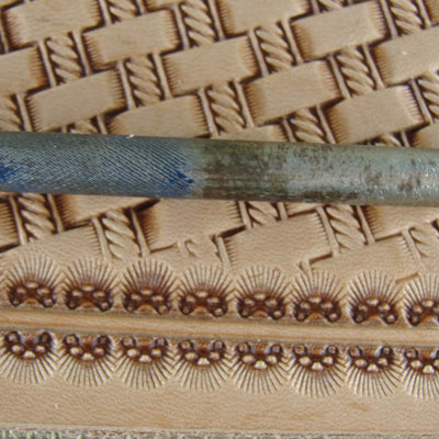 Vintage Leather Tool - 5-Seed Border Stamp | Pro Leather Carvers