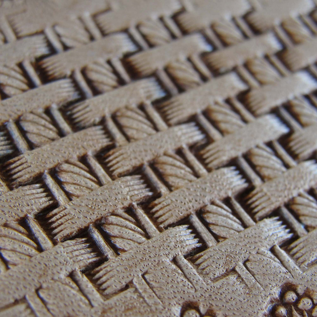 Vintage Craftool Co. #500 Basket Weave Stamp | Pro Leather Carvers