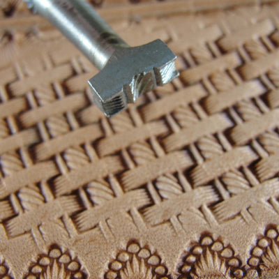 Vintage Craftool Co. #500 Basket Weave Stamp | Pro Leather Carvers