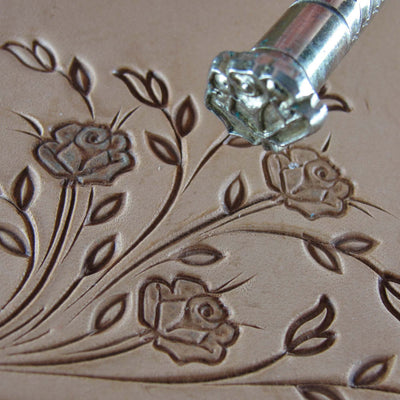 Vintage Midas #102 Rose Flower Stamp | Pro Leather Carvers