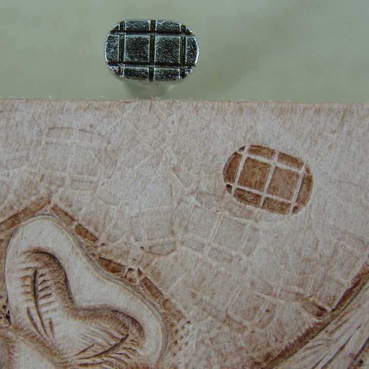 Vintage Midas #525 Matting Background Stamp | Pro Leather Carvers