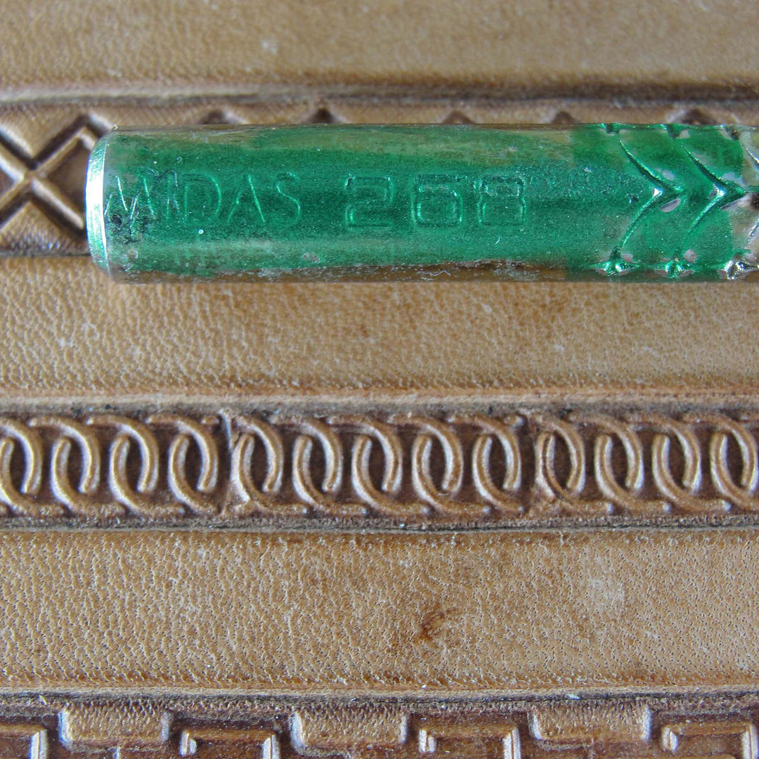Vintage Midas #268 Rings Border Stamp | Pro Leather Carvers