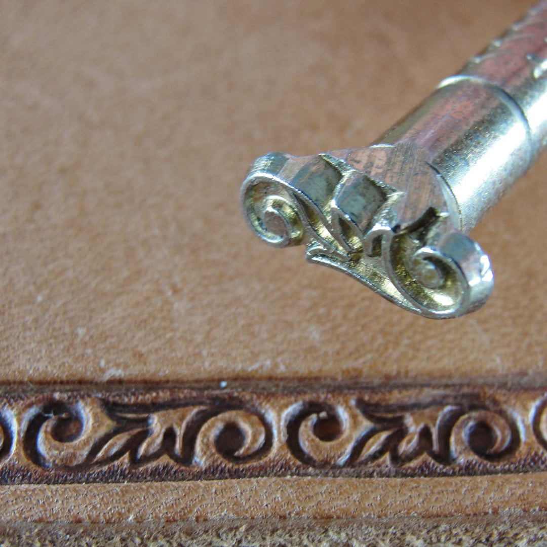 Vintage Midas #292 Scroll Border Stamp | Pro Leather Carvers