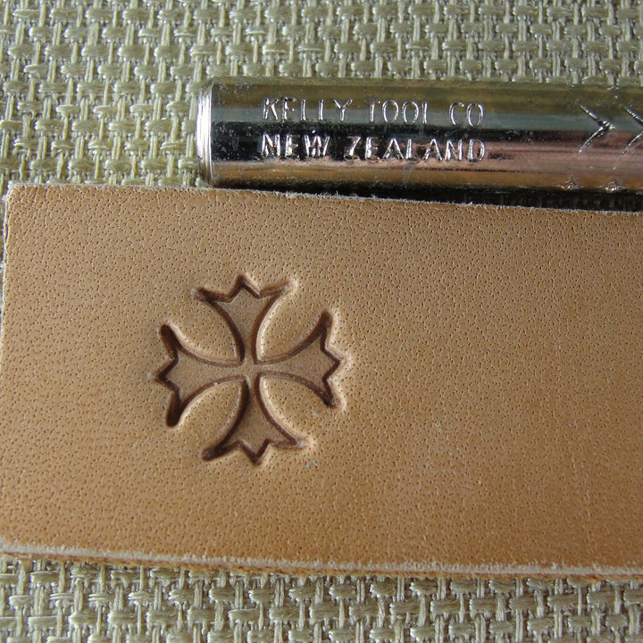 Vintage Midas #192 Cross Geometric Stamp | Pro Leather Carvers