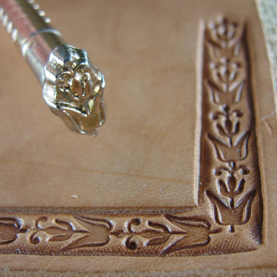 Vintage Midas #303 Floral Accent Stamp | Pro Leather Carvers