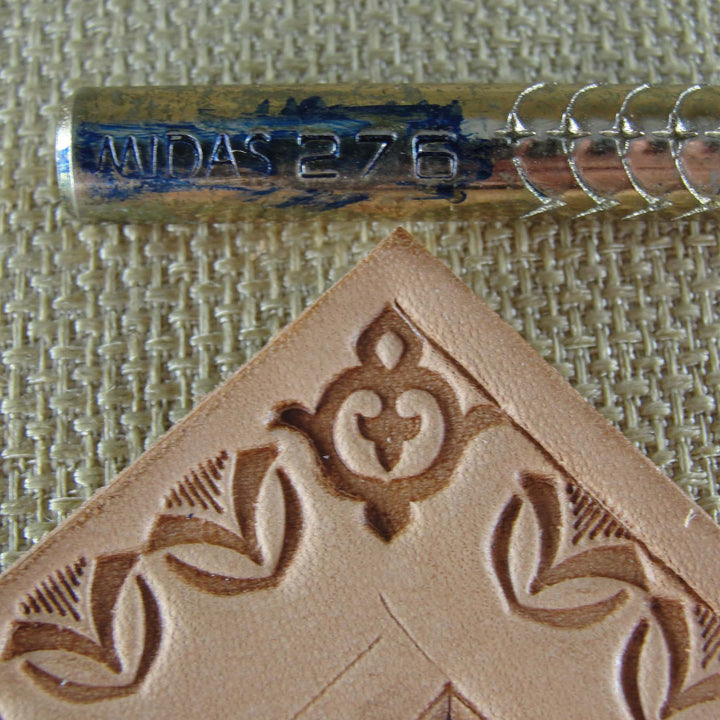Vintage Midas #276 Ornamental Accent Stamp | Pro Leather Carvers